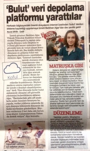 Habertürk Gazetesi (07.09.2017)